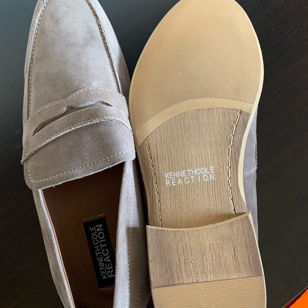 Kenneth Cole men suede shoes